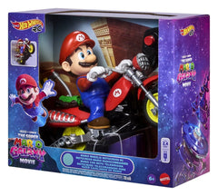 The Super Mario Galaxy Movie Hot Wheels RC Vehicle Mario Wheelie Motocross 194735379675