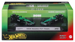 Formula 1 Hot Wheels Premium Die-Cast Vehicles 2-Pack 1/64 KICK Sauber Team 0194735381562