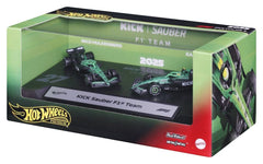 Formula 1 Hot Wheels Premium Die-Cast Vehicles 2-Pack 1/64 KICK Sauber Team 0194735381562