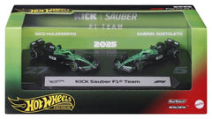 Formula 1 Hot Wheels Premium Die-Cast Vehicles 2-Pack 1/64 KICK Sauber Team 0194735381562