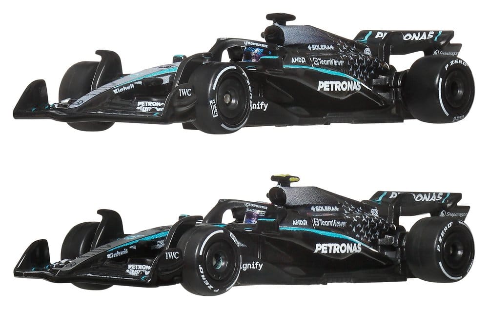 Formula 1 Hot Wheels Premium Die-Cast Vehicle 2-Pack 1:64 Team Mercedes-AMG PETRONAS 0194735381548