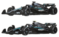 Formula 1 Hot Wheels Premium Die-Cast Vehicle 2-Pack 1:64 Team Mercedes-AMG PETRONAS 0194735381548