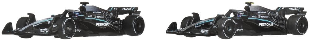 Formula 1 Hot Wheels Premium Die-Cast Vehicle 2-Pack 1:64 Team Mercedes-AMG PETRONAS 0194735381548