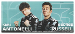 Formula 1 Hot Wheels Premium Die-Cast Vehicle 2-Pack 1:64 Team Mercedes-AMG PETRONAS 0194735381548
