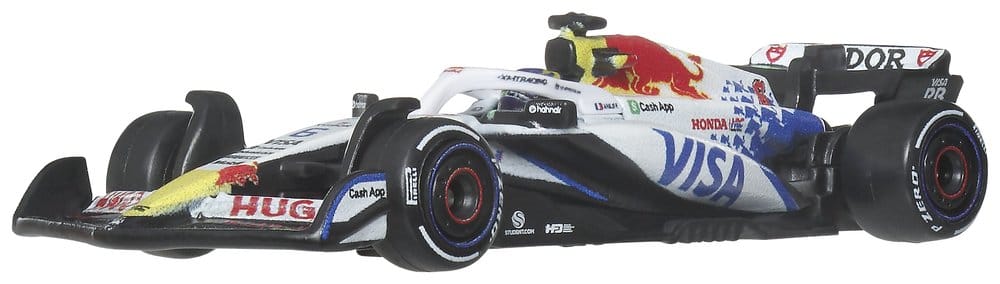 Formula 1 Hot Wheels Premium Die-Cast Vehicle 2-Pack 1:64 Team Visa Cash App Racing Bulls 0194735381586
