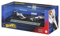 Formula 1 Hot Wheels Premium Die-Cast Vehicle 2-Pack 1:64 Team Visa Cash App Racing Bulls 0194735381586
