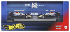 Formula 1 Hot Wheels Premium Die-Cast Vehicle 2-Pack 1:64 Team Visa Cash App Racing Bulls 0194735381586
