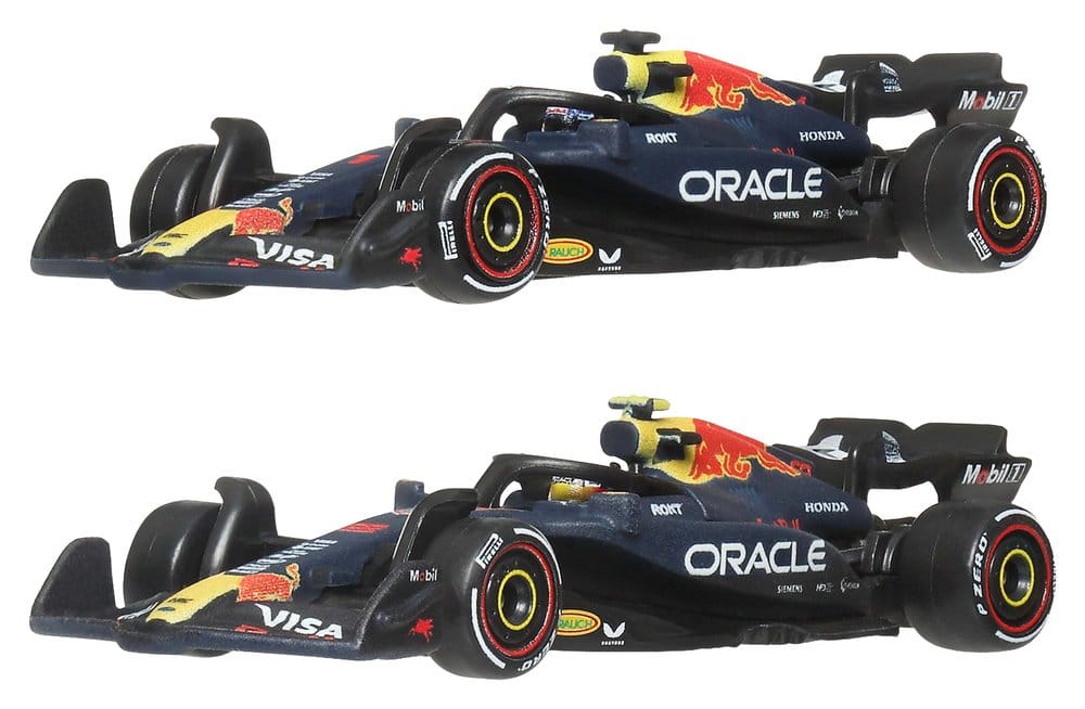 Formula 1 Hot Wheels Premium Die-Cast Vehicles 2-Pack 1/64 Oracle Red Bull Racing 0194735381609