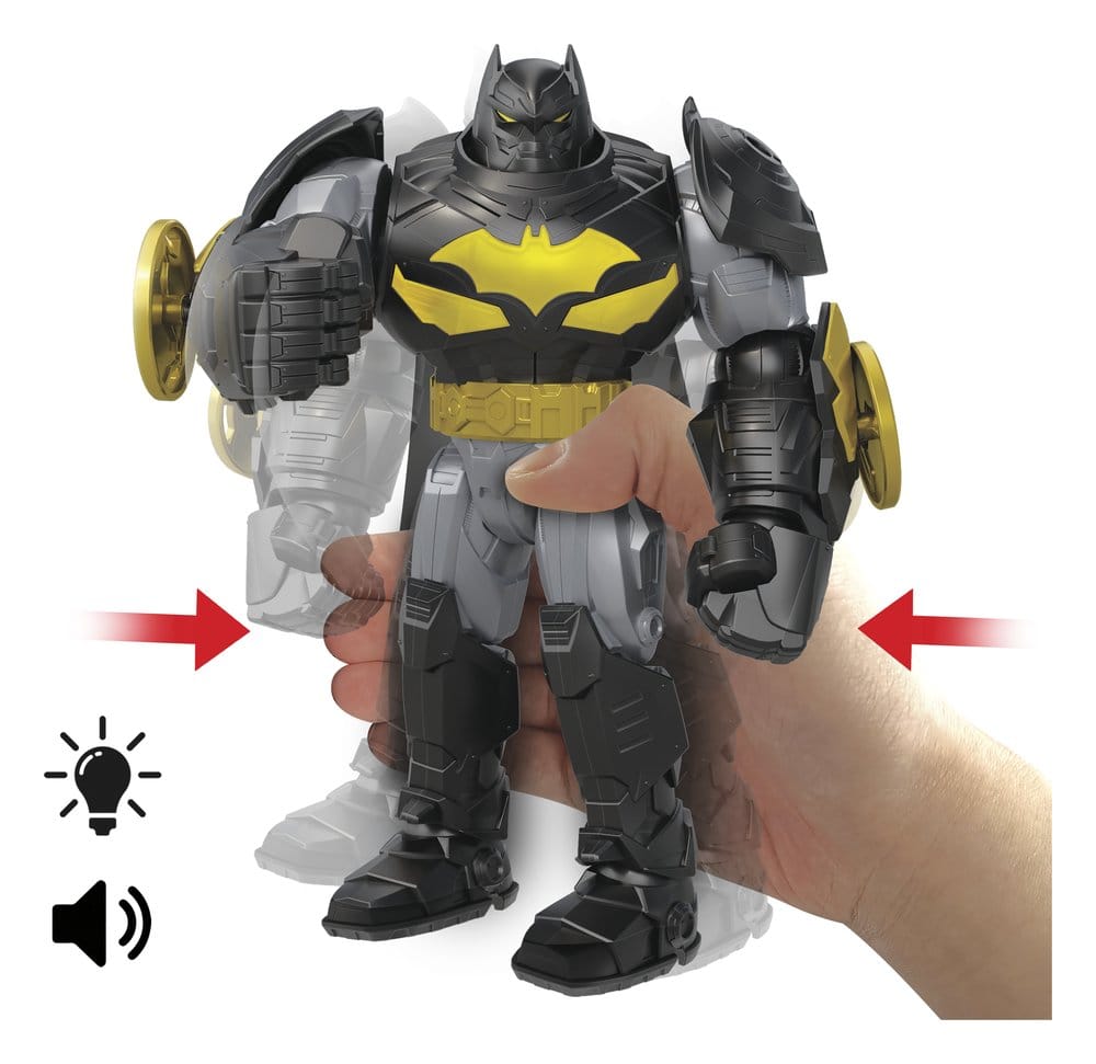 DC Premier Action Figure with Sound & Light Mecha Suit Batman 18 cm 0194735383320