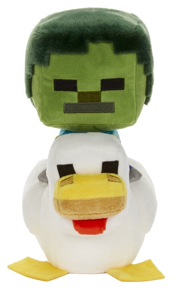 Minecraft Deluxe Plush Figure Chicken Jockey 20 cm 194735390069