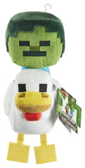 Minecraft Deluxe Plush Figure Chicken Jockey 20 cm 194735390069