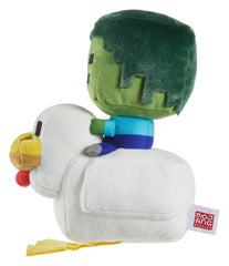 Minecraft Deluxe Plush Figure Chicken Jockey 20 cm 194735390069