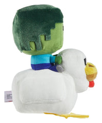 Minecraft Deluxe Plush Figure Chicken Jockey 20 cm 194735390069