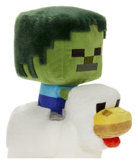 Minecraft Deluxe Plush Figure Chicken Jockey 20 cm 194735390069