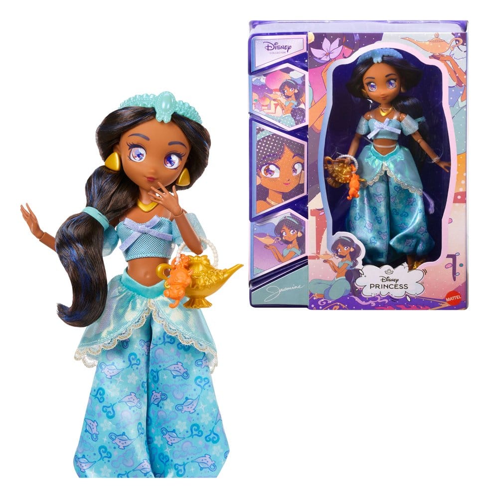 Disney Princess Doll Manga Jasmine 22 cm 0194735391882