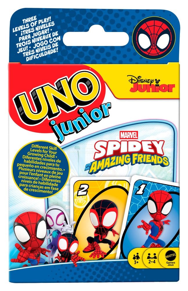 Spidey & His Amazing Friends UNO Junior Card Game 194735393046