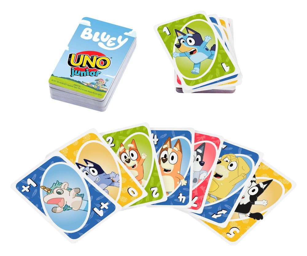 Bluey UNO Junior Card Game 0194735393039