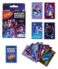 KPop Demon Hunters UNO Card Game 194735428175