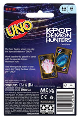 KPop Demon Hunters UNO Card Game 194735428175