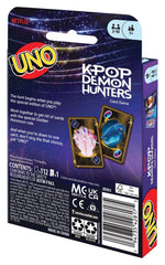 KPop Demon Hunters UNO Card Game 194735428175