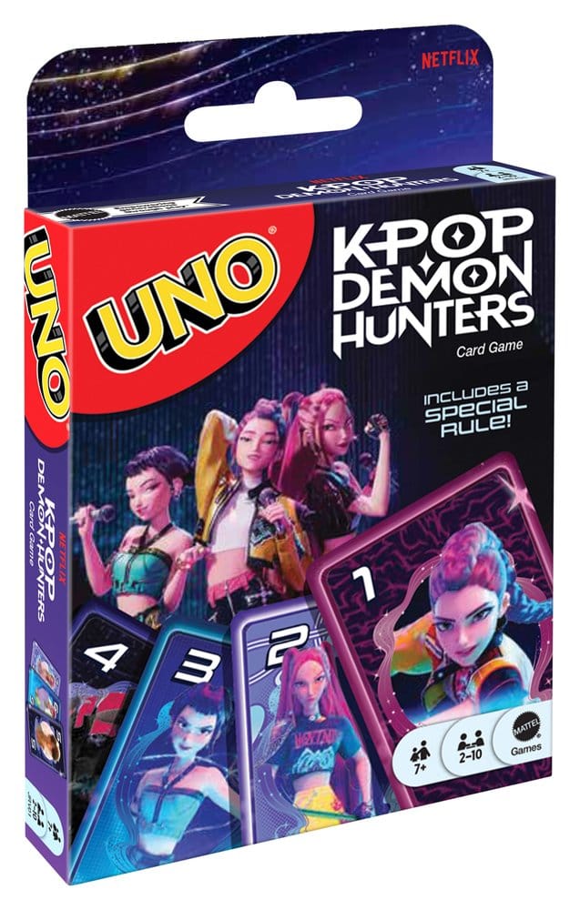 KPop Demon Hunters UNO Card Game 194735428175