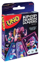 KPop Demon Hunters UNO Card Game 194735428175
