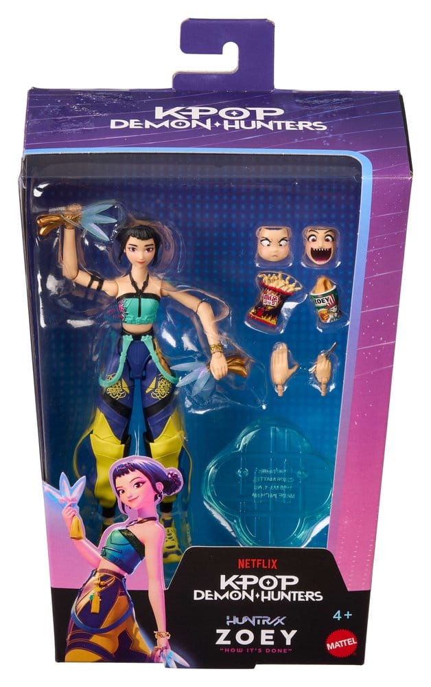 KPop Demon Hunters Action Figure Huntrix Zoey (How It's Done) 14 cm 194735430949
