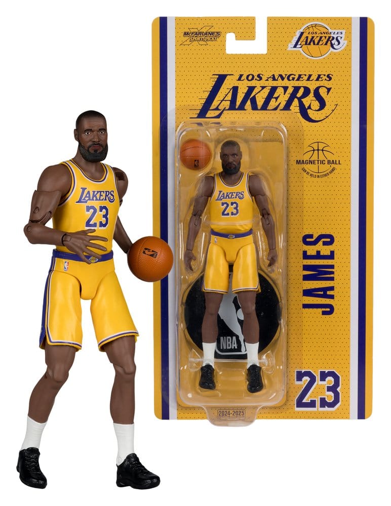NBA SportsPicks Action Figure Lebron James (Los Angeles Lakers) 16 cm 0787926105438