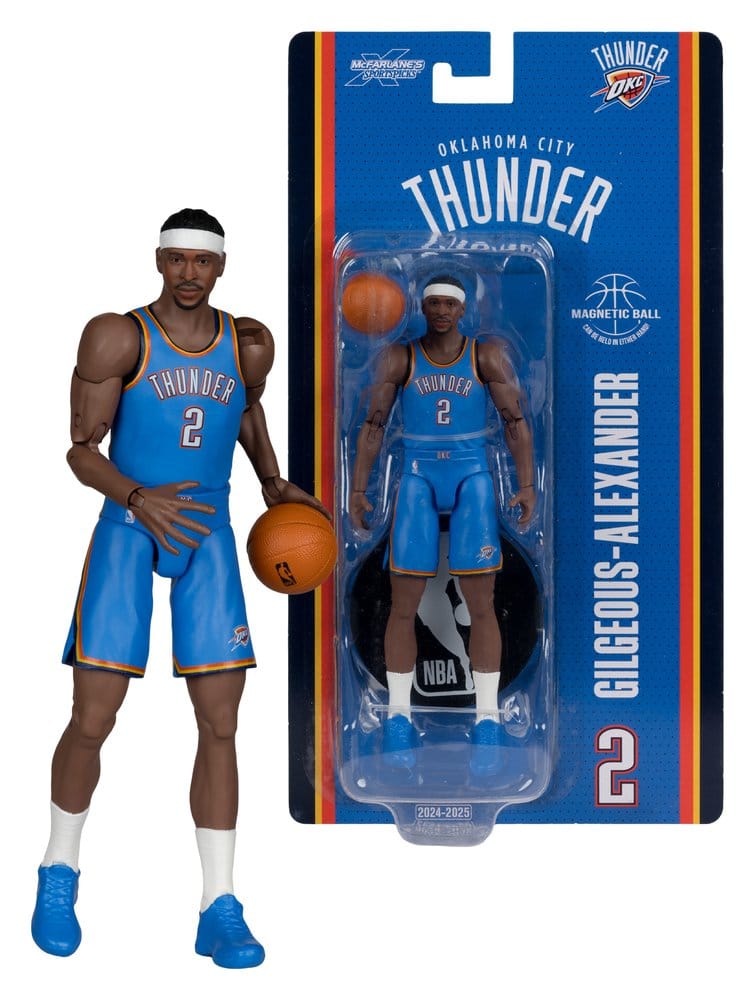 NBA SportsPicks Action Figure Shai Gilgeous-Alexander (Oklahoma City Thunder) 16 cm 0787926105445