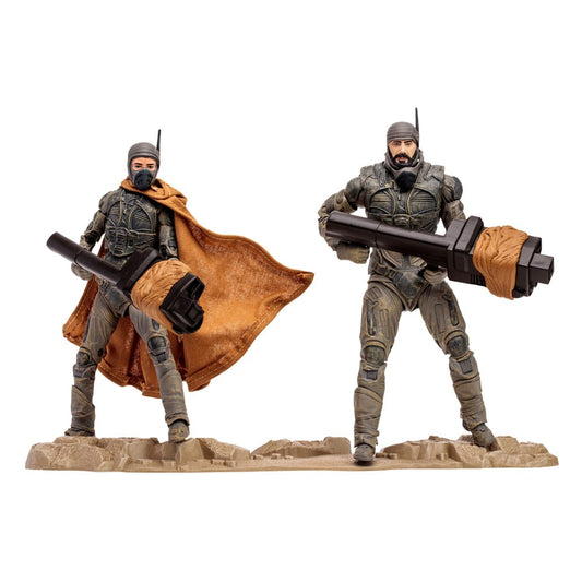 Dune: Part Two Action Figure 2-Pack Stilgar & Shishakli (Gold Label) 18 cm 0787926106787