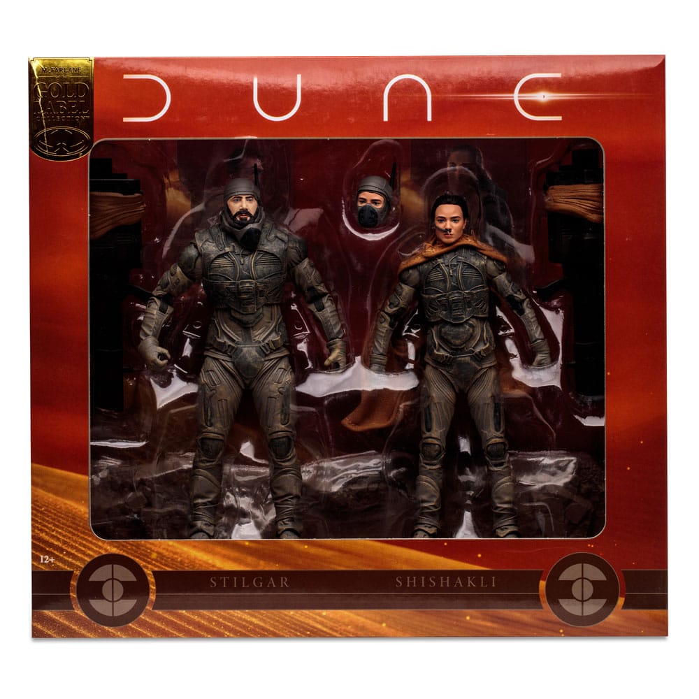Dune: Part Two Action Figure 2-Pack Stilgar & Shishakli (Gold Label) 18 cm 0787926106787