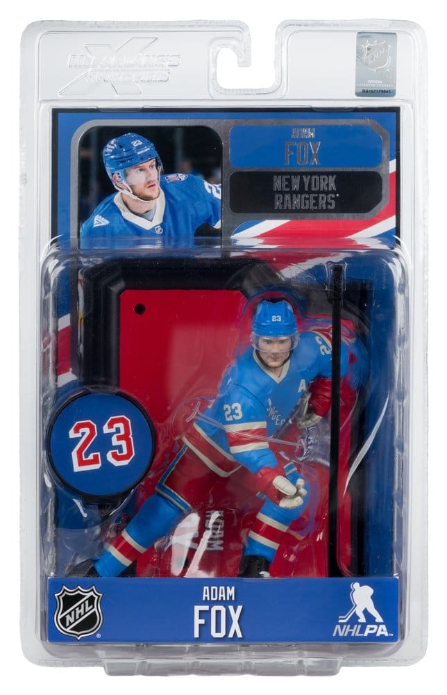 NHL McFarlane SportsPicks Action Figure Adam Fox (New York Rangers Centennial) 18 cm 0787926107043