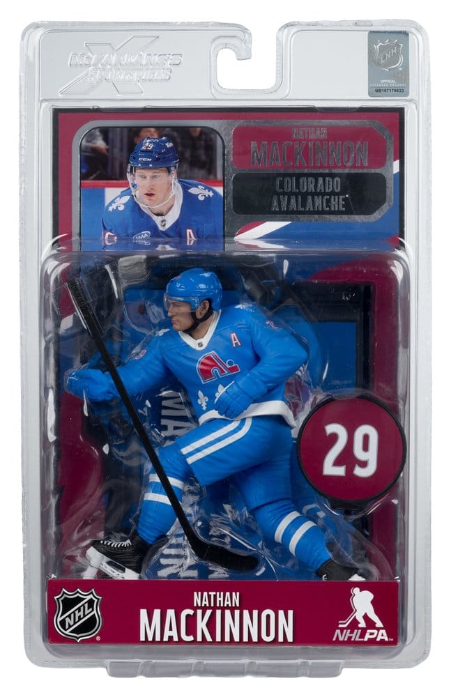NHL McFarlane SportsPicks Action Figure Nathan MacKinnon (Quebec Nordiques Retro) 18 cm 0787926107081