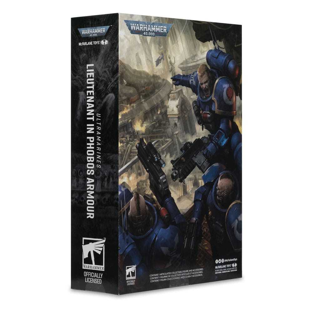 Warhammer 40,000 Action Figure Lieutenant in Phobos Armor (Ultramarines) 18 cm 0787926109061