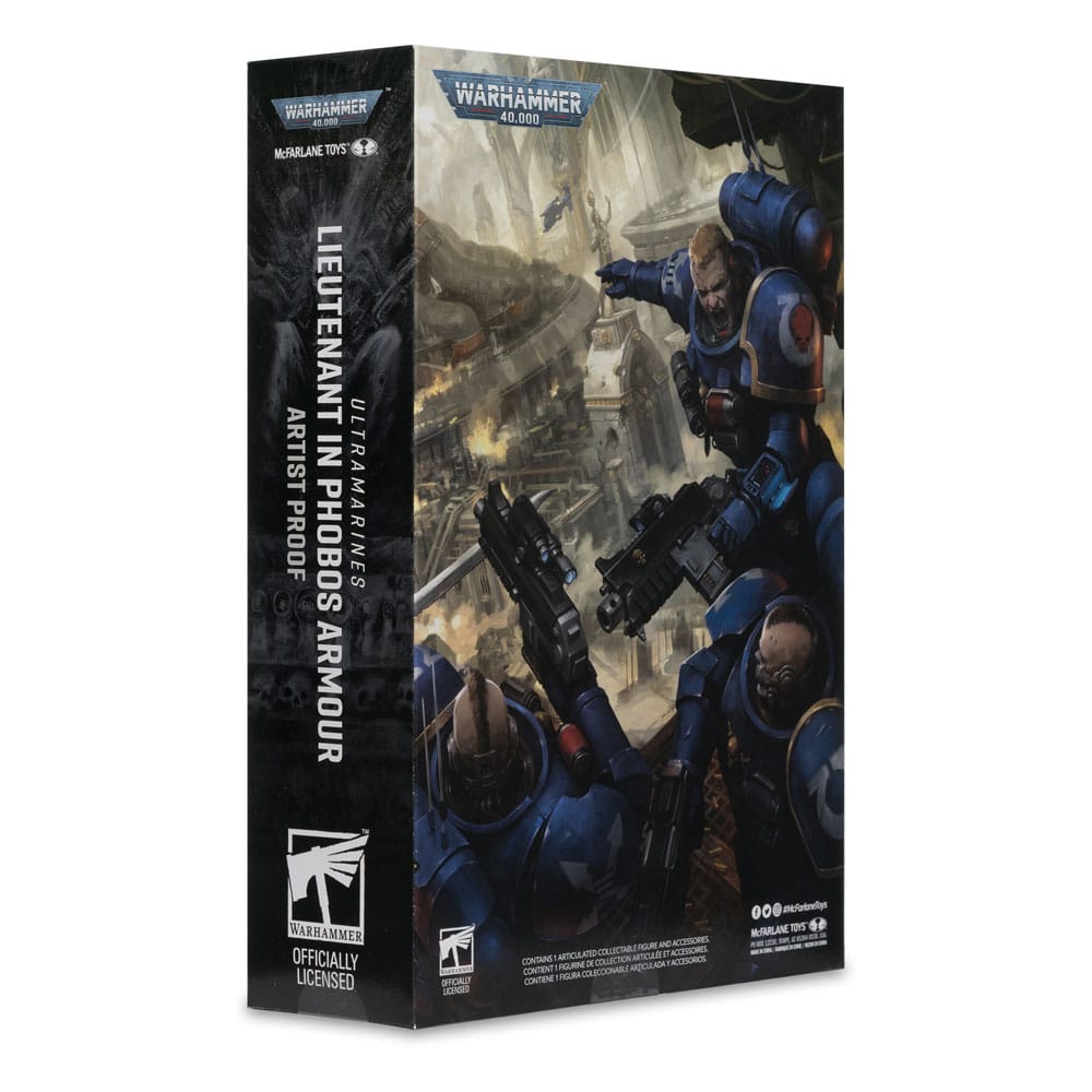 Warhammer 40,000 Action Figure Lieutenant in Phobos Armor (Ultramarines) (Artist Proof) 18 cm 0787926109078