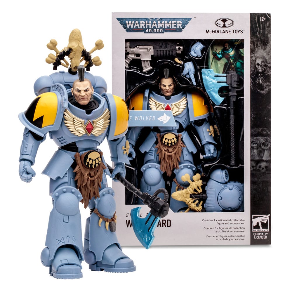 Warhammer 40k Action Figure Space Wolves Wolf Guard 18 cm 0787926109320