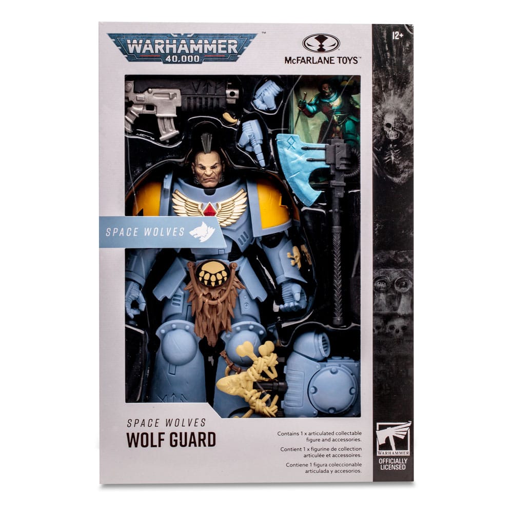 Warhammer 40k Action Figure Space Wolves Wolf Guard 18 cm 0787926109320