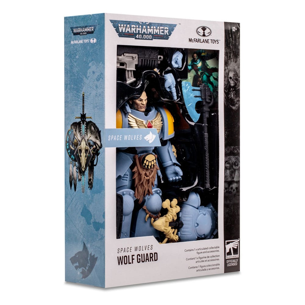 Warhammer 40k Action Figure Space Wolves Wolf Guard 18 cm 0787926109320