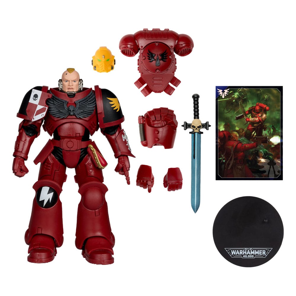 Warhammer 40,000 Action Figure Assault Intercessor Sergeant (Blood Angel) 18 cm 0787926109481