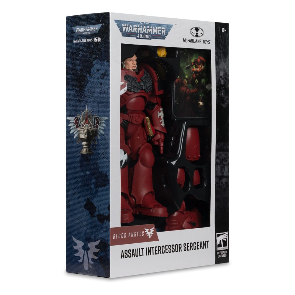 Warhammer 40,000 Action Figure Assault Intercessor Sergeant (Blood Angel) 18 cm 0787926109481