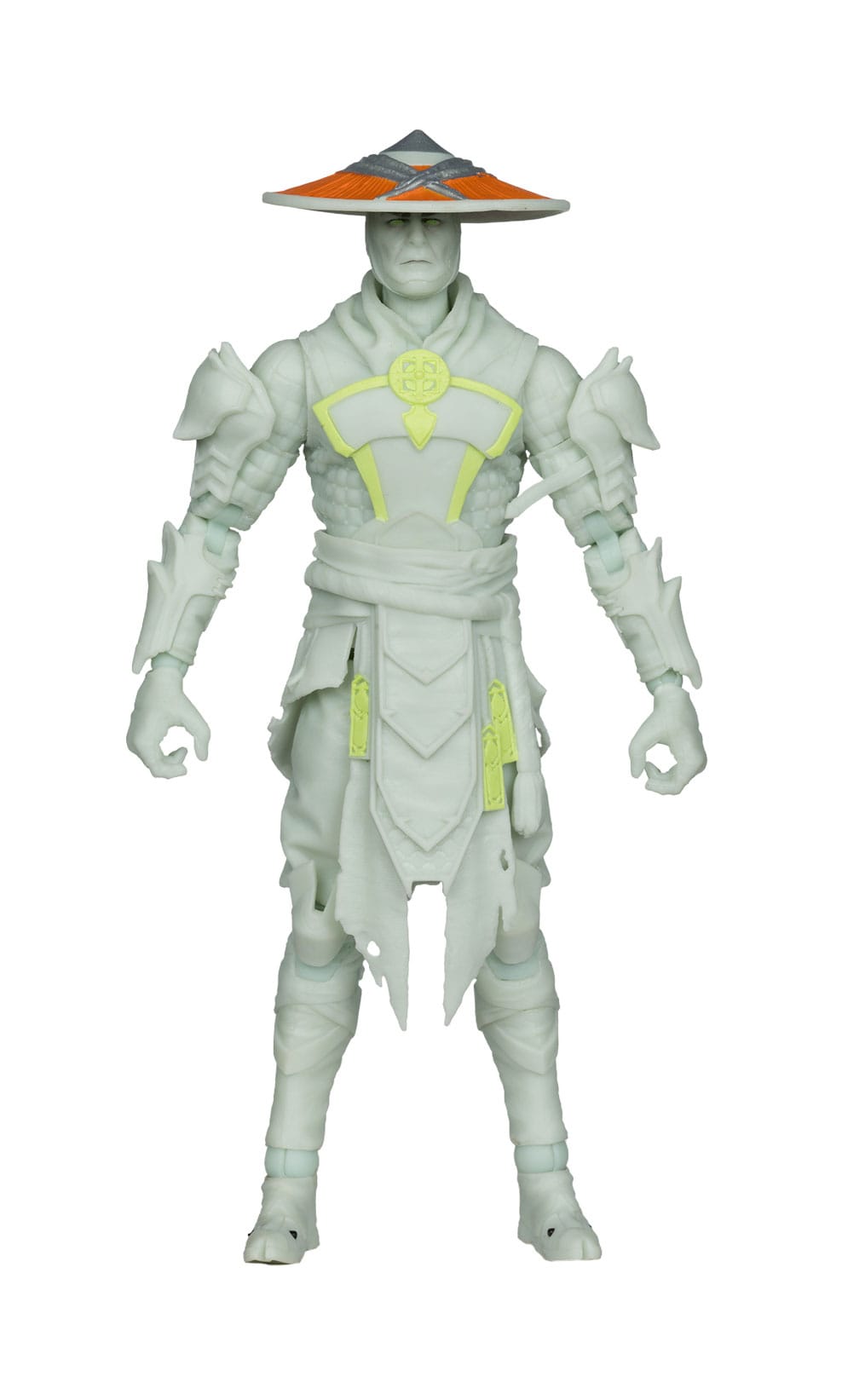 Mortal Kombat Action Figure Glow in the Dark Edition Raiden (Gold Label) 18 cm 0787926110968