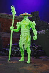 Mortal Kombat Action Figure Glow in the Dark Edition Raiden (Gold Label) 18 cm 0787926110968