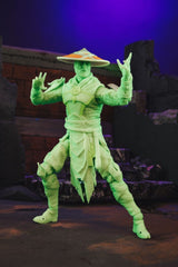 Mortal Kombat Action Figure Glow in the Dark Edition Raiden (Gold Label) 18 cm 0787926110968