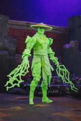Mortal Kombat Action Figure Glow in the Dark Edition Raiden (Gold Label) 18 cm 0787926110968