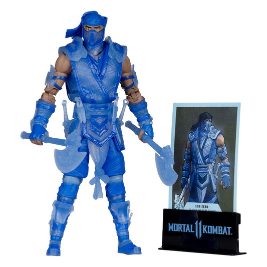 Mortal Kombat Action Figure Glow in the Dark Edition Sub-Zero (Gold Label) 18 cm 0787926110975