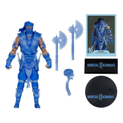 Mortal Kombat Action Figure Glow in the Dark Edition Sub-Zero (Gold Label) 18 cm 0787926110975