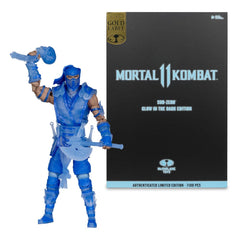 Mortal Kombat Action Figure Glow in the Dark Edition Sub-Zero (Gold Label) 18 cm 0787926110975