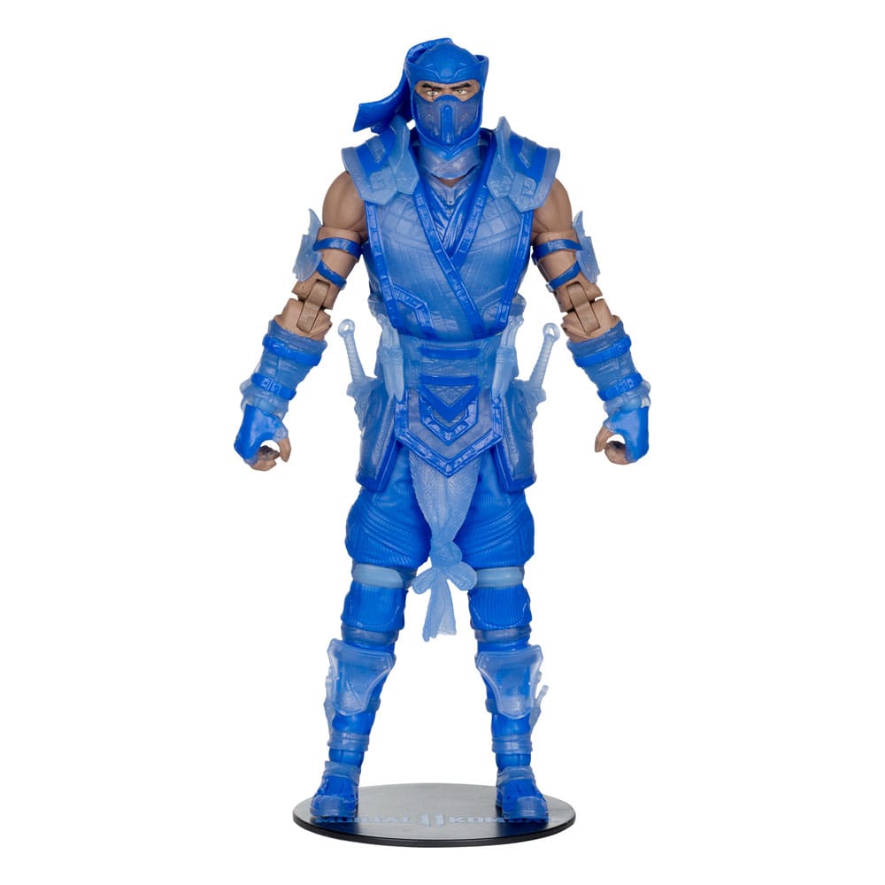 Mortal Kombat Action Figure Glow in the Dark Edition Sub-Zero (Gold Label) 18 cm 0787926110975