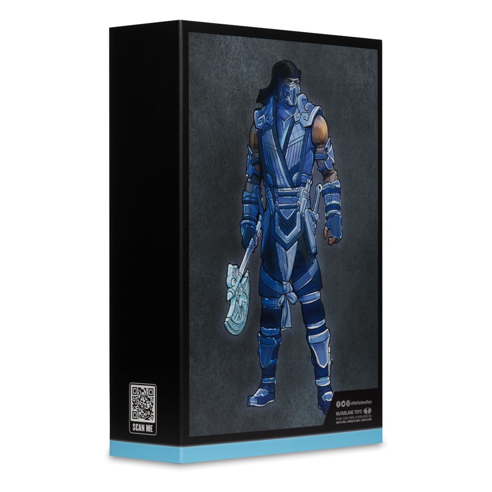 Mortal Kombat Action Figure Glow in the Dark Edition Sub-Zero (Gold Label) 18 cm 0787926110975