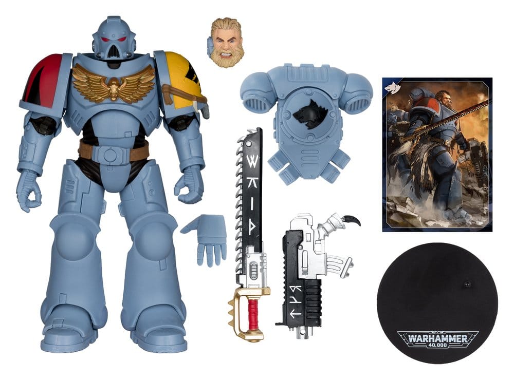 Warhammer 40,000 Action Figure Grey Hunter (Space Wolves) 18 cm 0787926112290